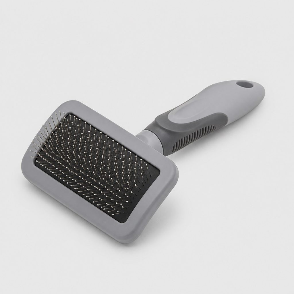 Brosse à picots pour chien avec embouts arrondis