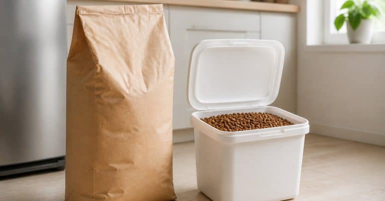 Grand sac de croquettes pour chien : bien le conserver sans perdre en qualité