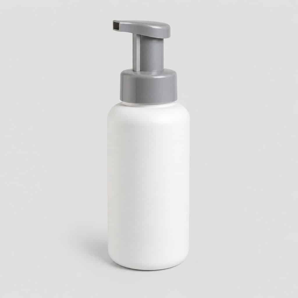 Flacon pompe de mousse nettoyante sans rinçage pour chat