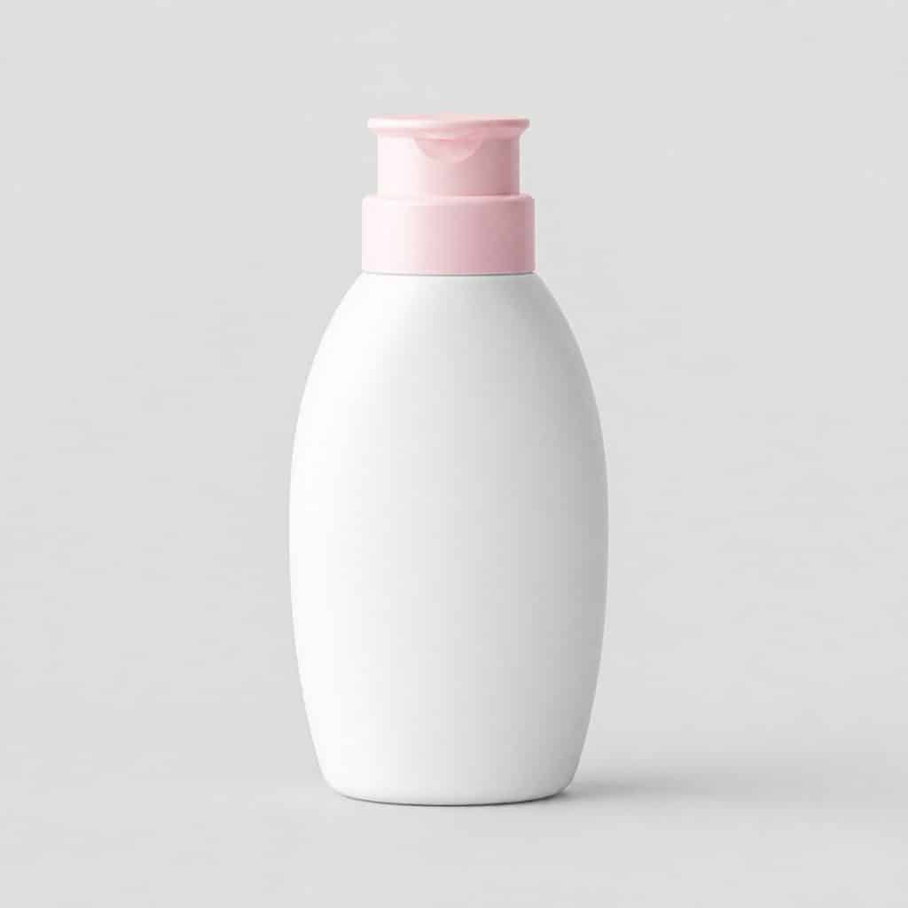 Flacon de shampooing doux pour chiot