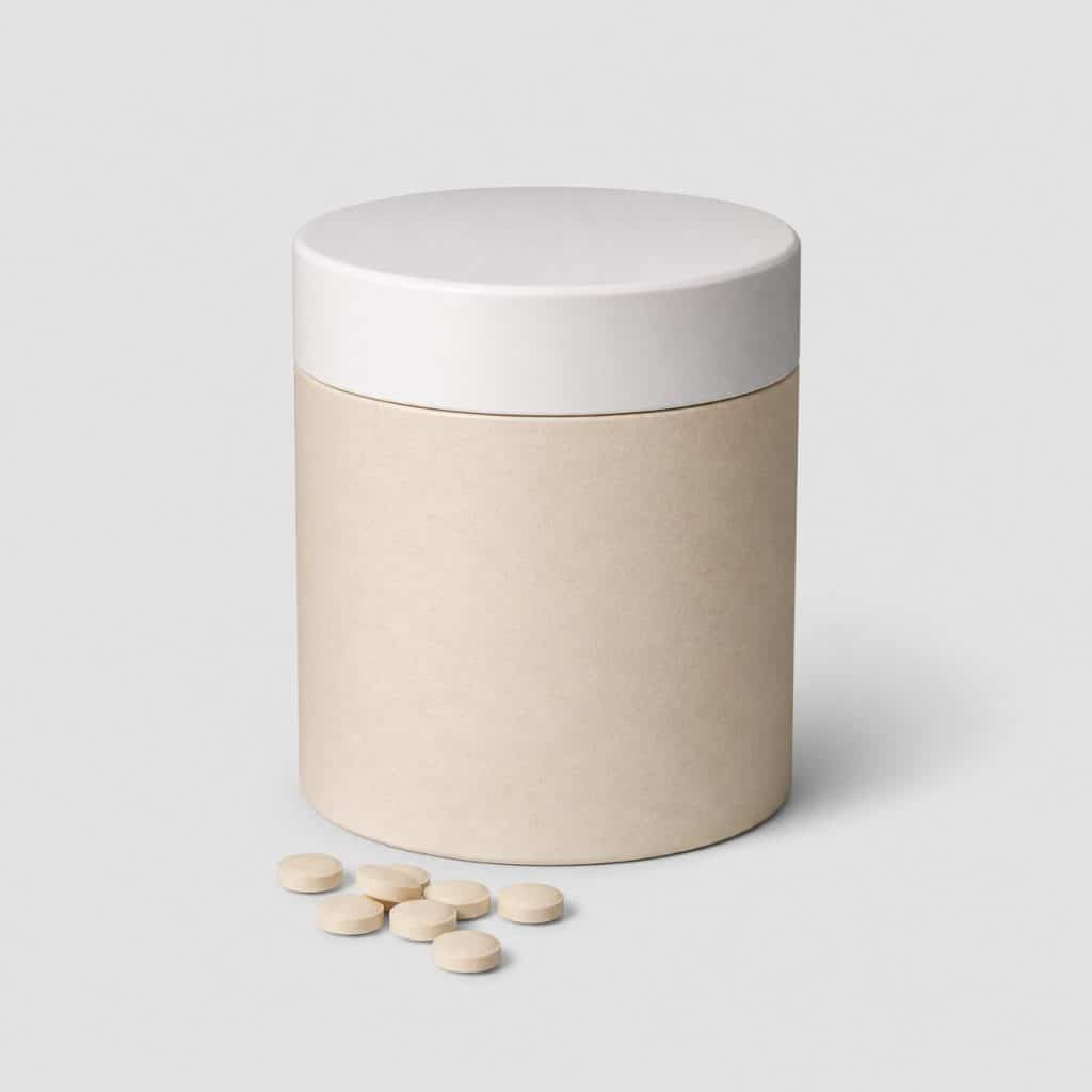Boîte de complément vitaminé pour chiot en croissance, sans inscription